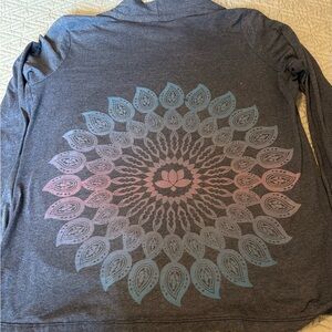 Women's Blue Mandala Print Jacket